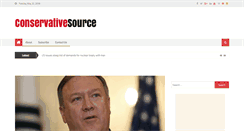 Desktop Screenshot of conservativesource.com